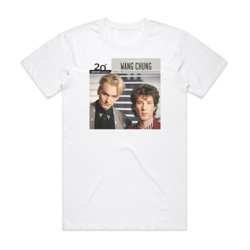 Wang Chung 20Th Century Masters The Millennium Collection The Best Of W Album Cover T-Shirt White