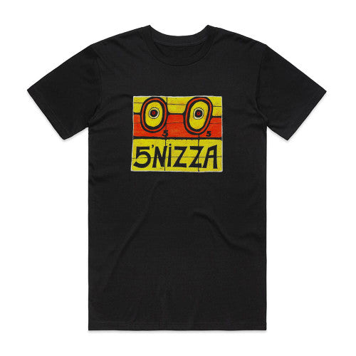 5nizza 5 Album Cover T-Shirt Black