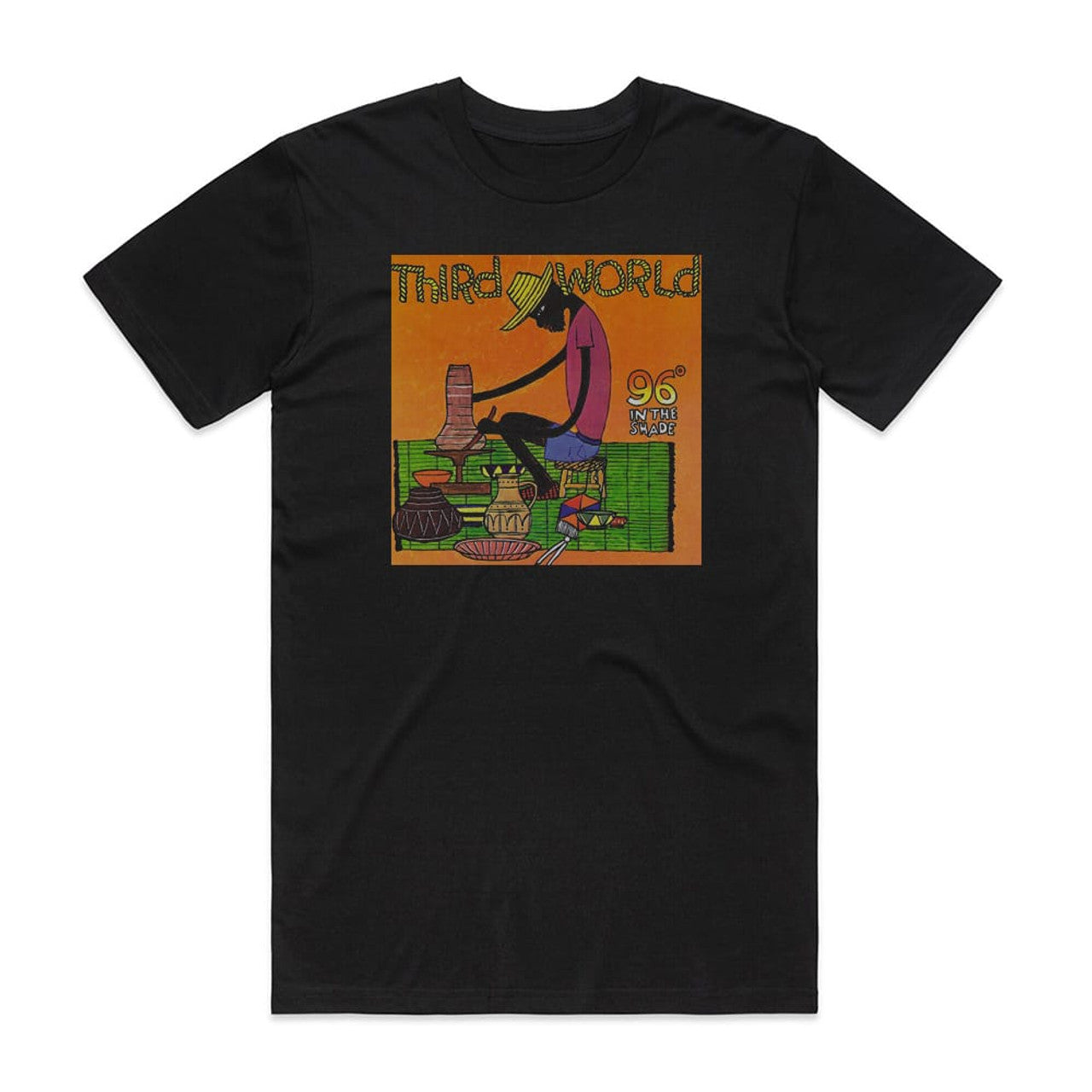 Third World 96 Degrees In The Shade T-Shirt Black