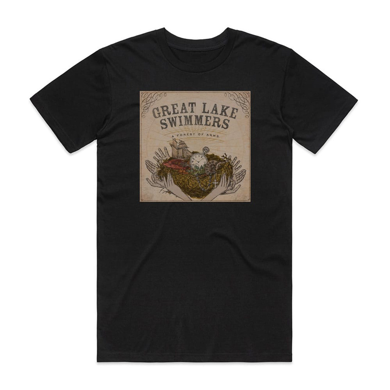 Great Lake Swimmers A Forest Of Arms T-Shirt Black
