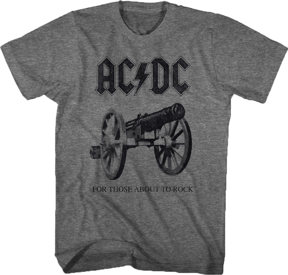 ACDC For Those About to Rock T-Shirt