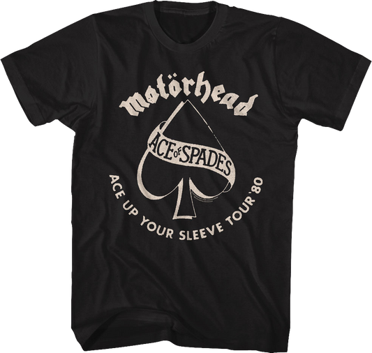 Ace Up Your Sleeve Tour '80 Motorhead T-Shirt