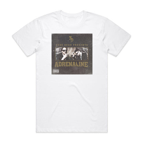 Zeds Dead Adrenaline Ep Album Cover T-Shirt White