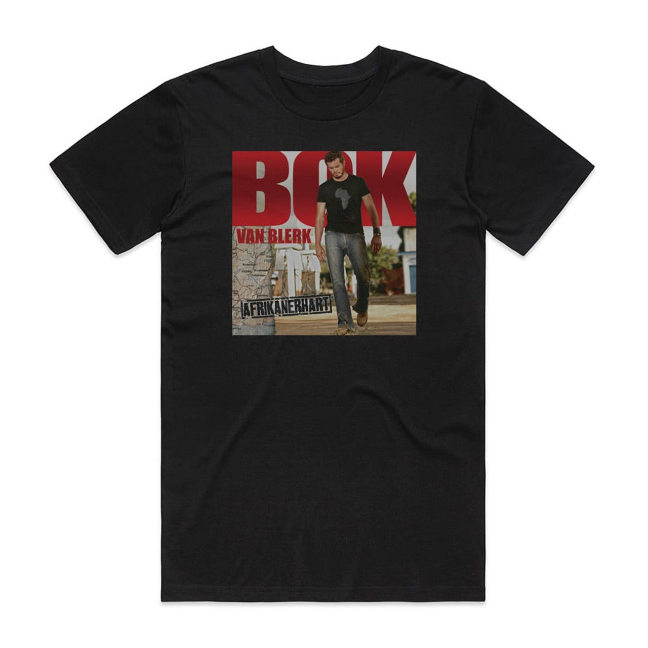 Bok van Blerk Afrikanerhart T-Shirt Black