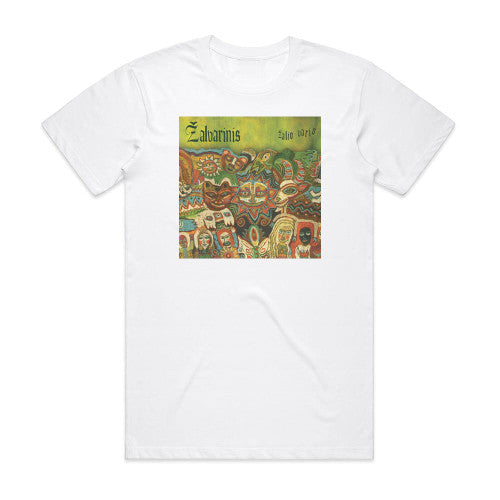 Zalvarinis Alio Vario Album Cover T-Shirt White
