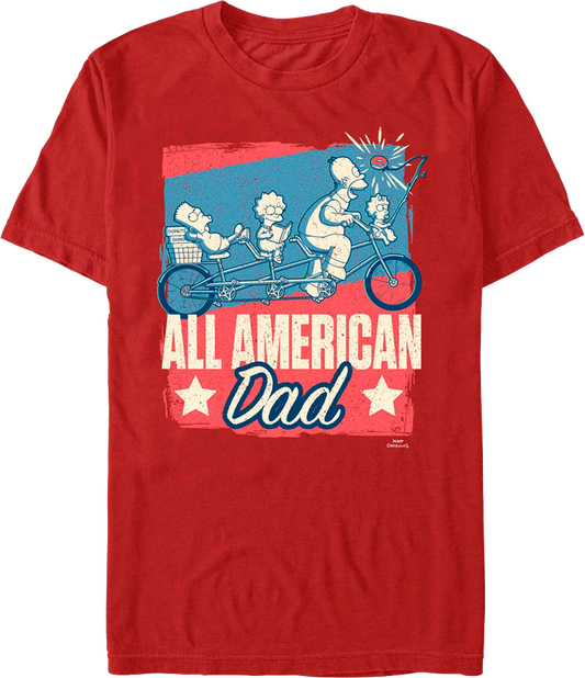 All American Dad The Simpsons T-Shirt