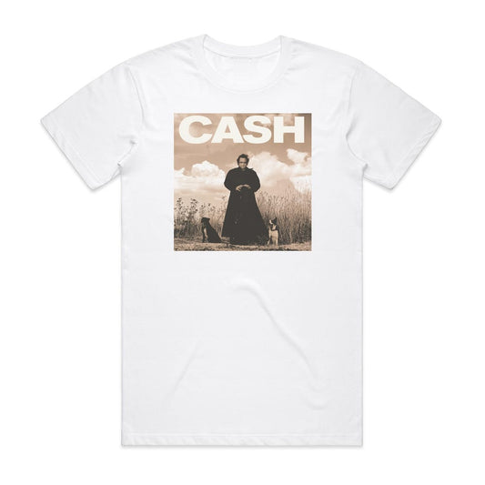 Johnny Cash American Recordings T-Shirt White