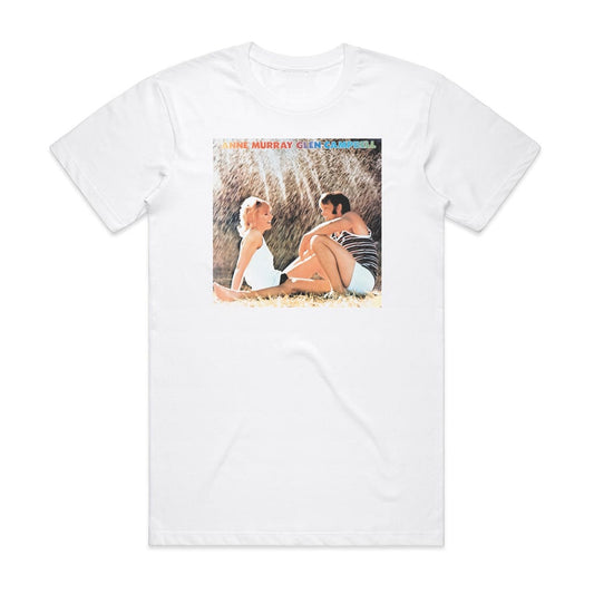 Anne Murray Anne Murray Glen Campbell T-Shirt White