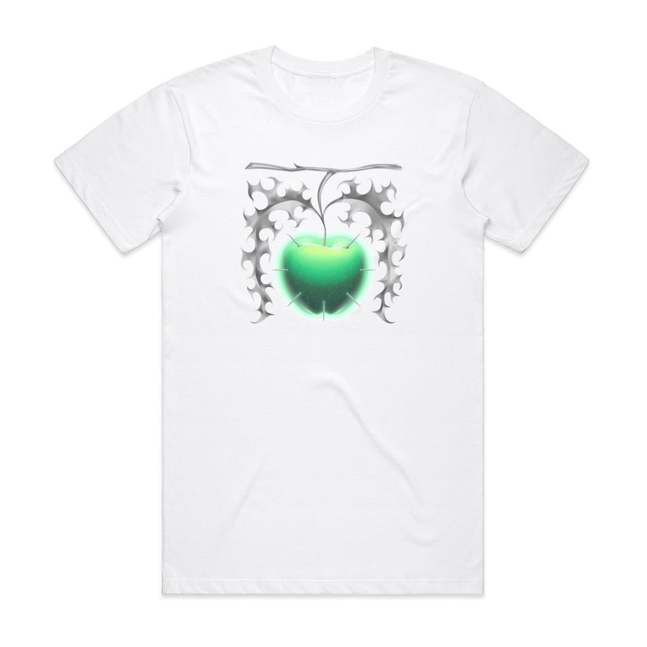 A G Cook Apple T-Shirt White