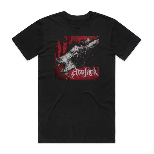 Assjack Assjack 1 Album Cover T-Shirt Black