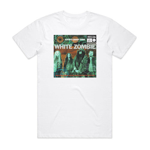 White Zombie Astro Creep 2000 Songs Of Love Destruction And Other Synthet Album Cover T-Shirt White