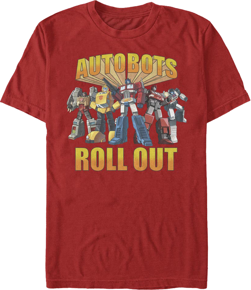 Autobots Roll Out Transformers T-Shirt