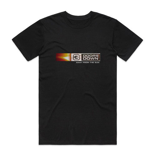 3 Doors Down Away From The Sun 2 Album Cover T-Shirt Black
