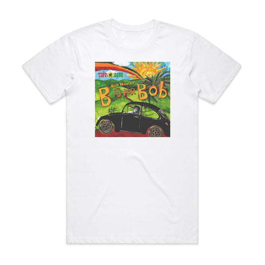Bob Marley and The Wailers B Is For Bob T-Shirt White