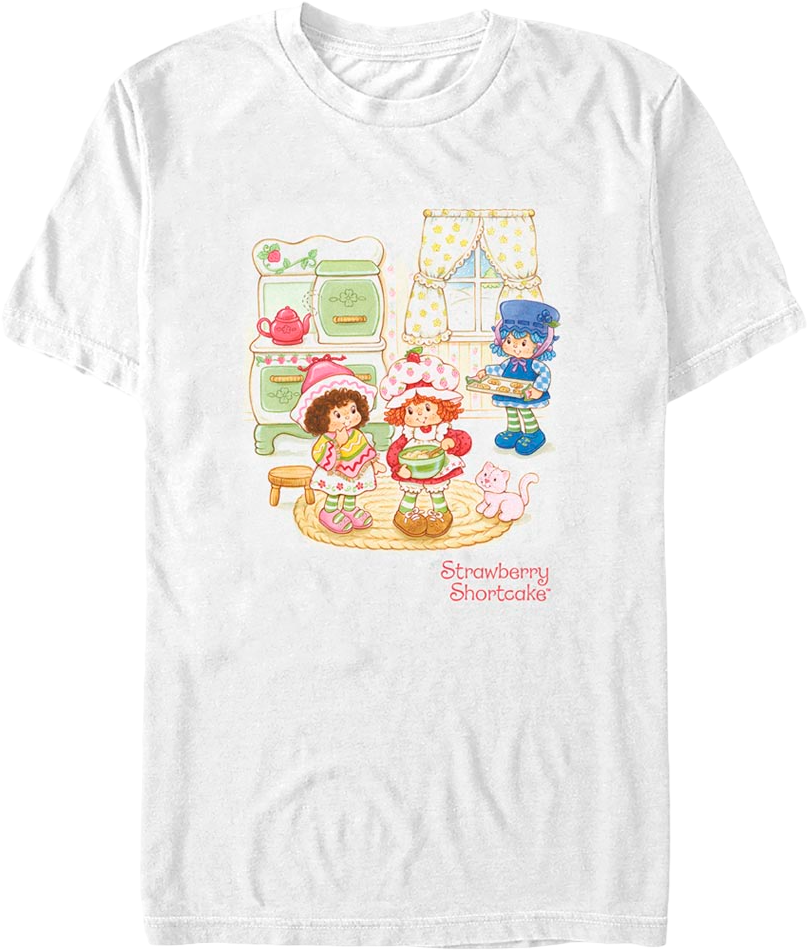 Baking With Friends Strawberry Shortcake T-Shirt