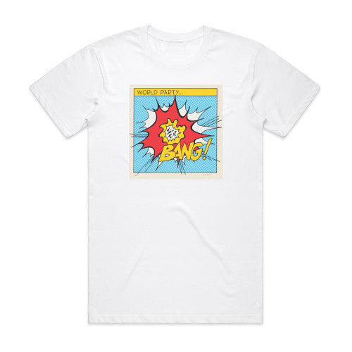 World Party Bang Album Cover T-Shirt White