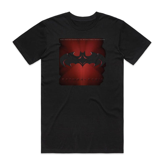 Various Artists Batman Robin Music From And Inspired By The Motion Picture T-Shirt Black