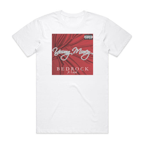 Young Money Bed Rock Feat Lloyd Album Cover T-Shirt White