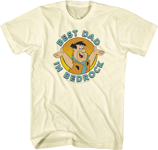 Best Dad In Bedrock Flintstones T-Shirt