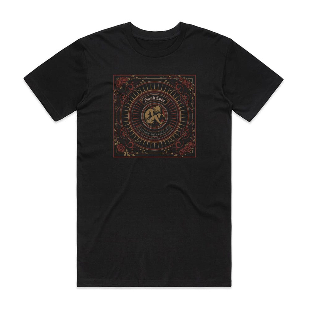 Sunk Loto Between Birth And Death T-Shirt Black