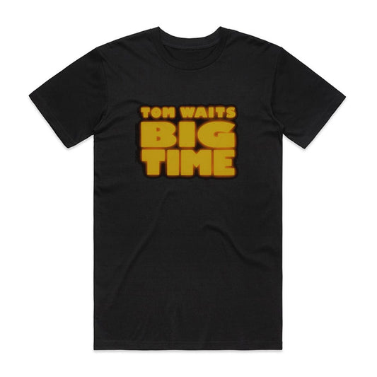 Tom Waits Big Time T-Shirt Black