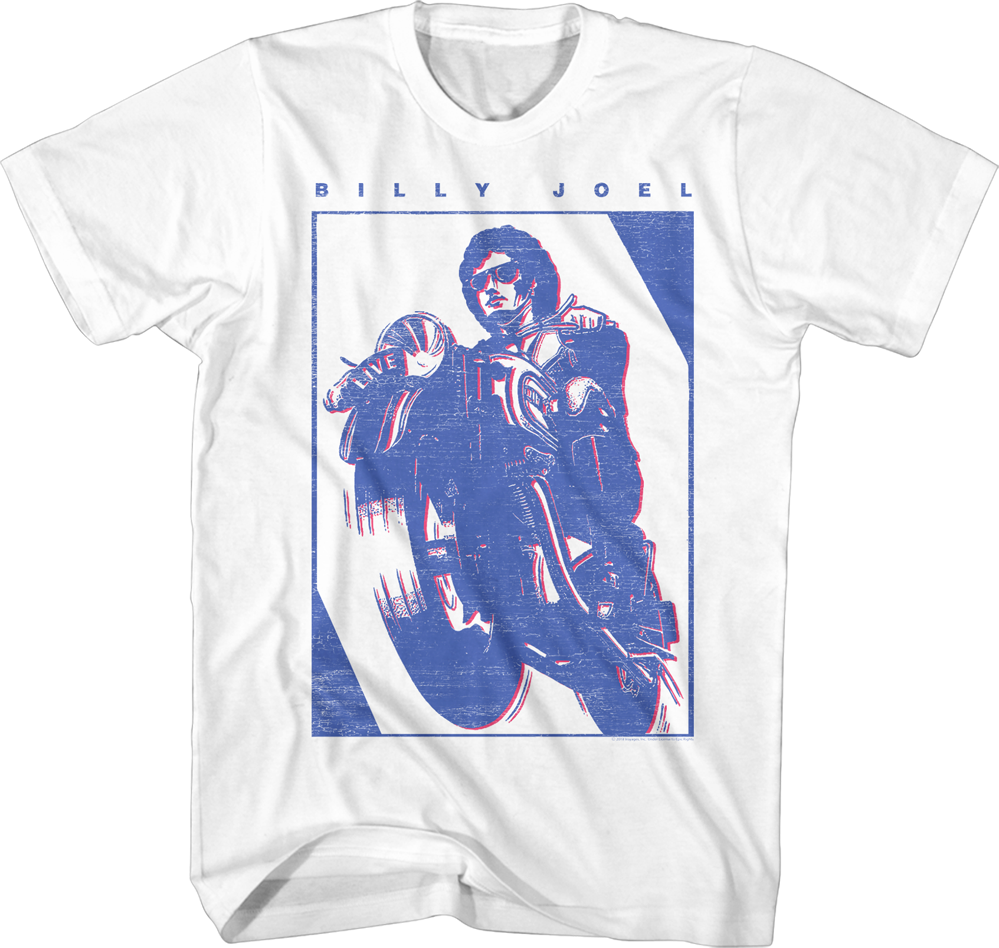 Billy Joel Motorcycle T-Shirt