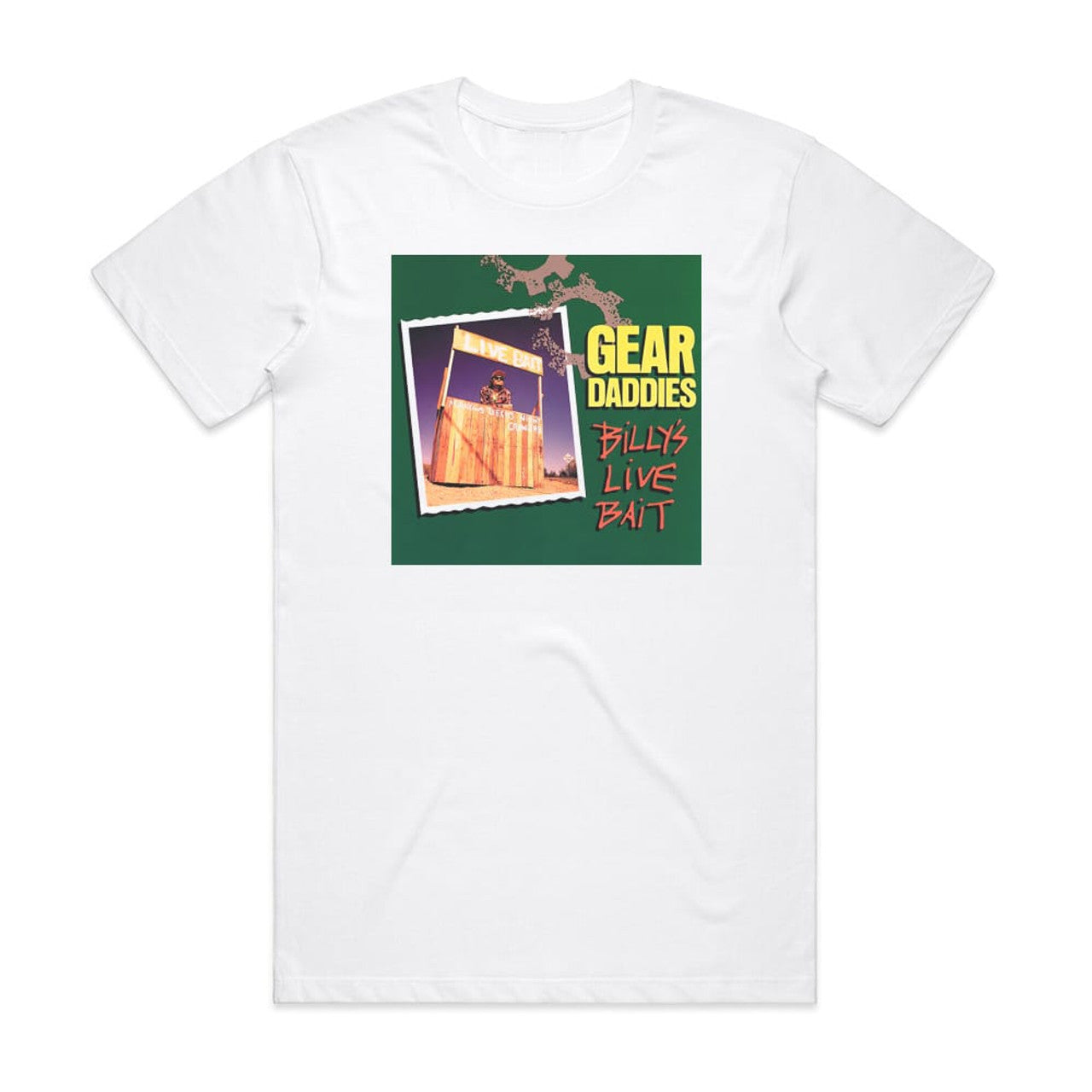 Gear Daddies Billys Live Bait T-Shirt White