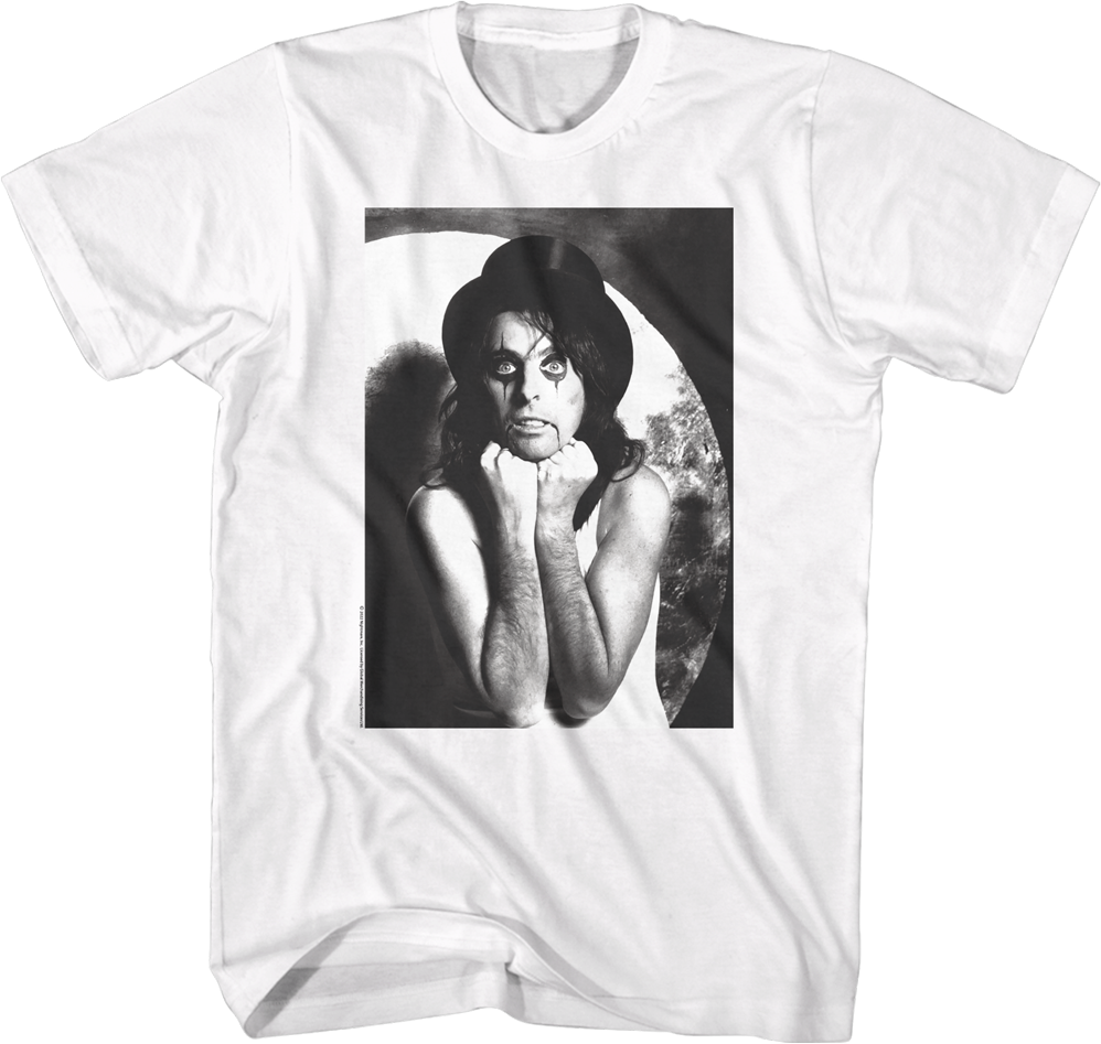Black And White Photo Alice Cooper T-Shirt