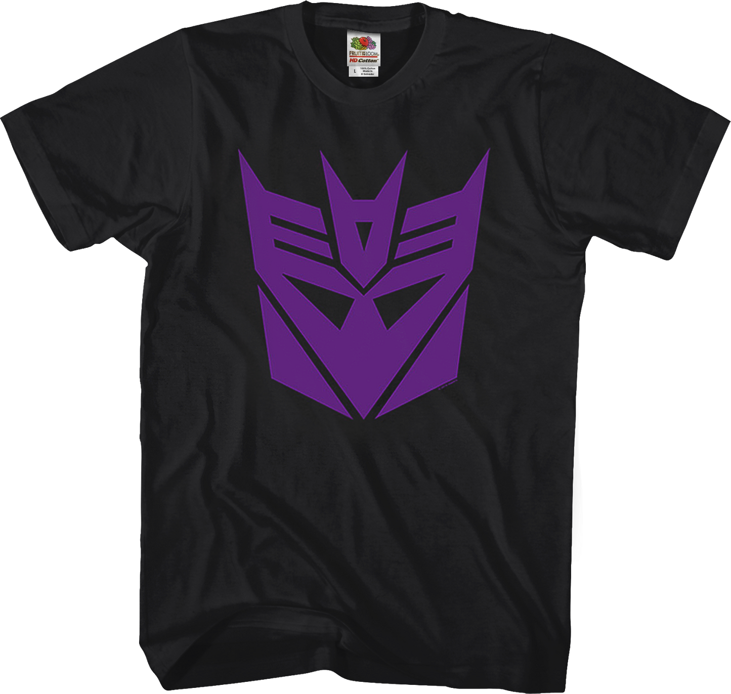Black Decepticon Logo Transformers T-Shirt