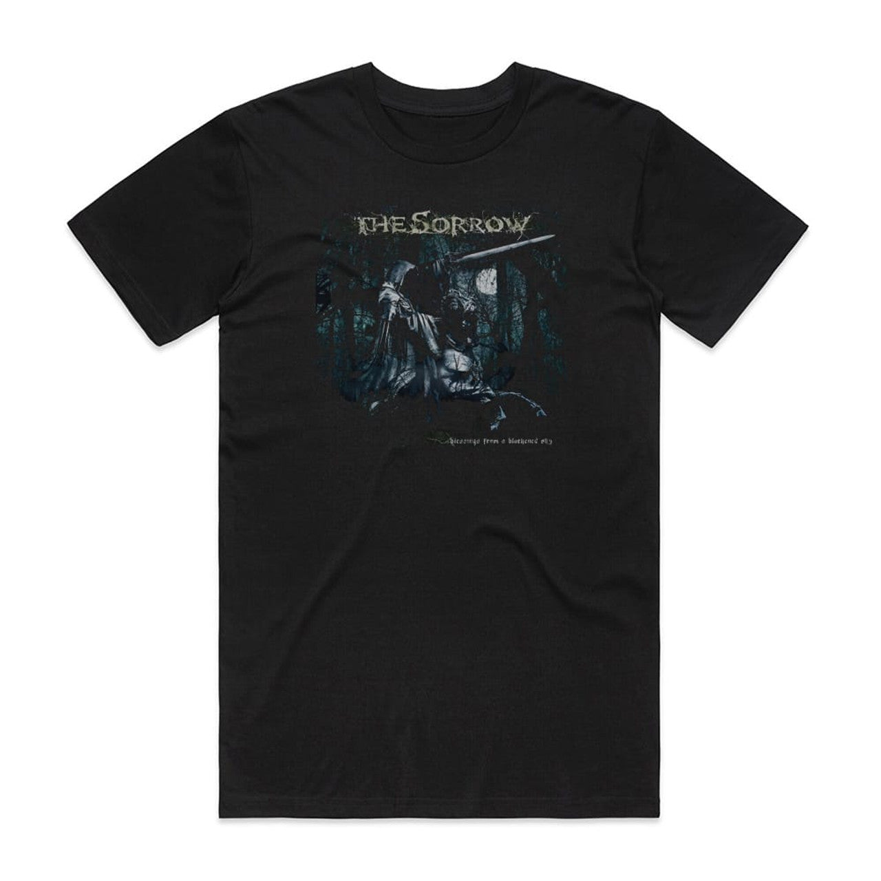 The Sorrow Blessings From A Blackened Sky T-Shirt Black