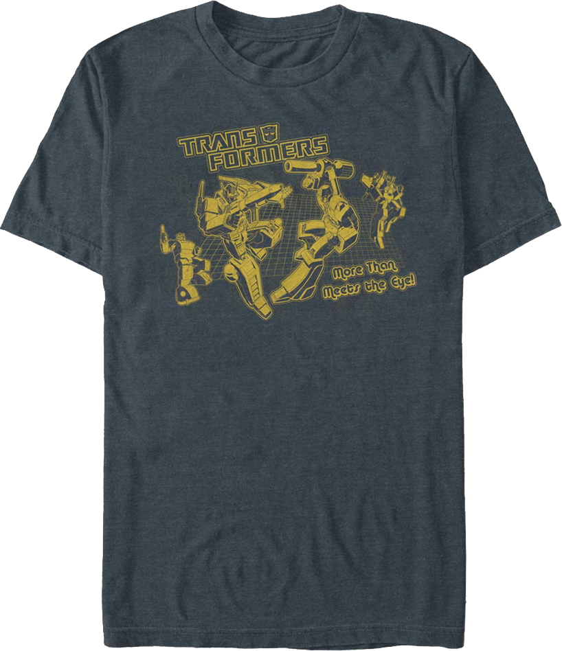Blue More Than Meets The Eye Transformers T-Shirt