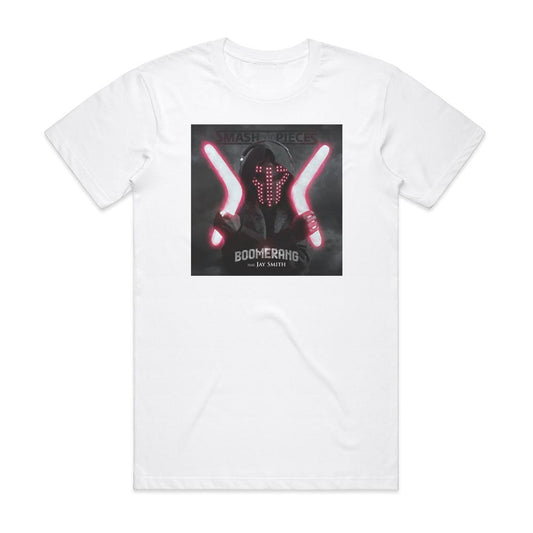 Smash Into Pieces Boomerang T-Shirt White