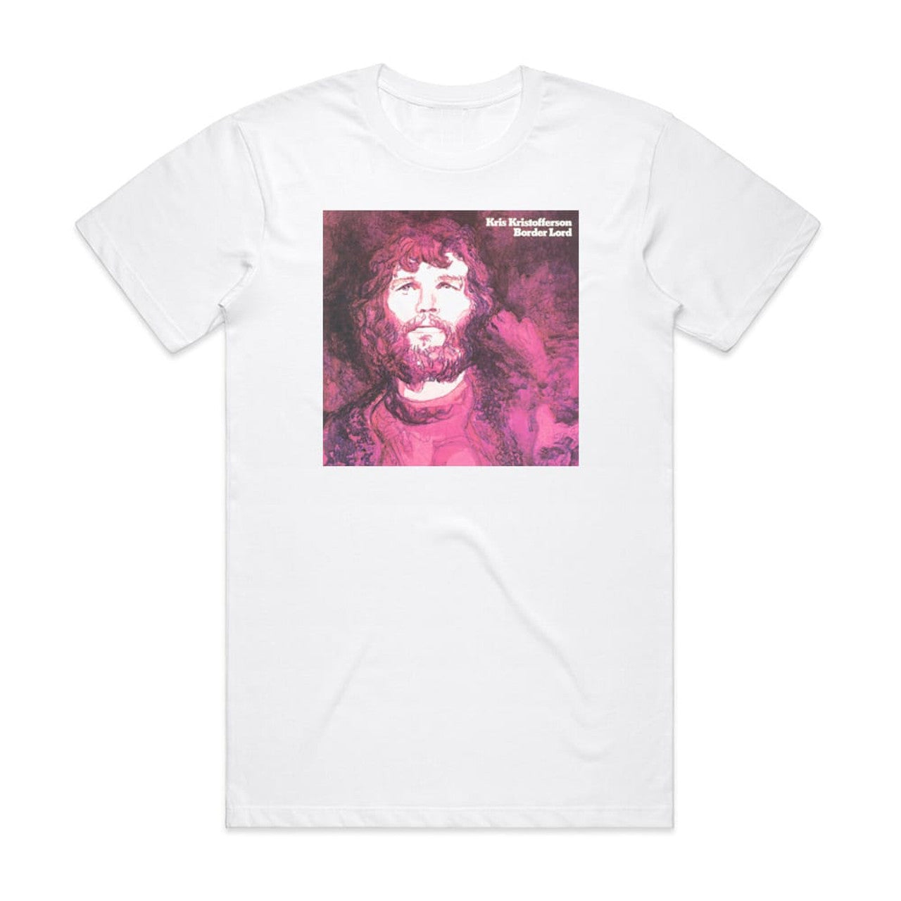 Kris Kristofferson Border Lord T-Shirt White