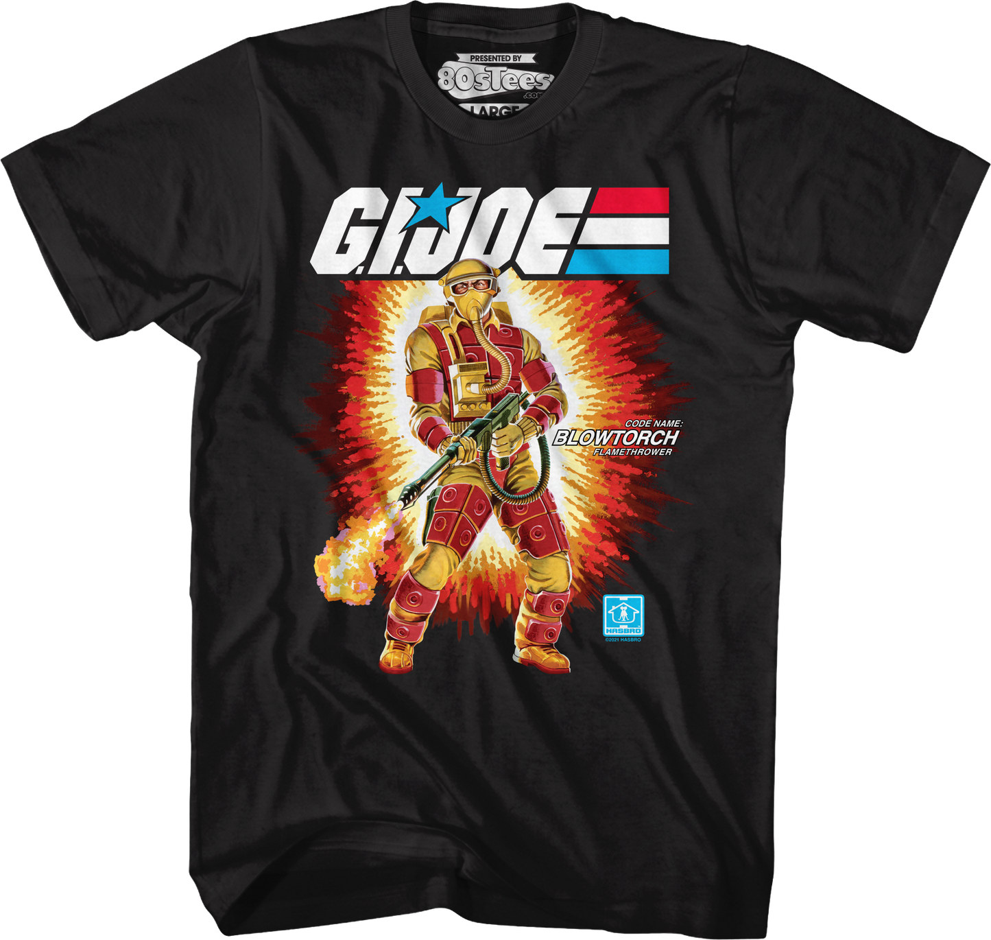 Box Art Blowtorch GI Joe T-Shirt
