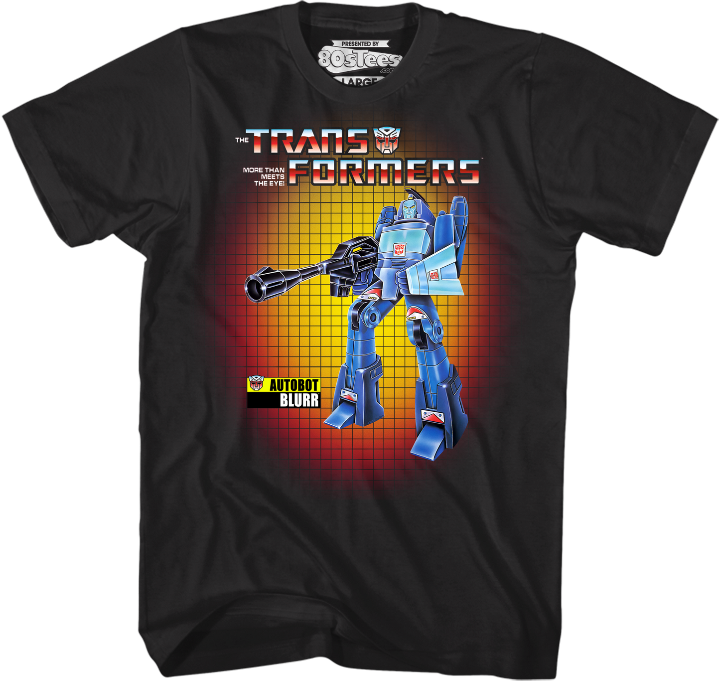 Box Art Blurr Transformers T-Shirt