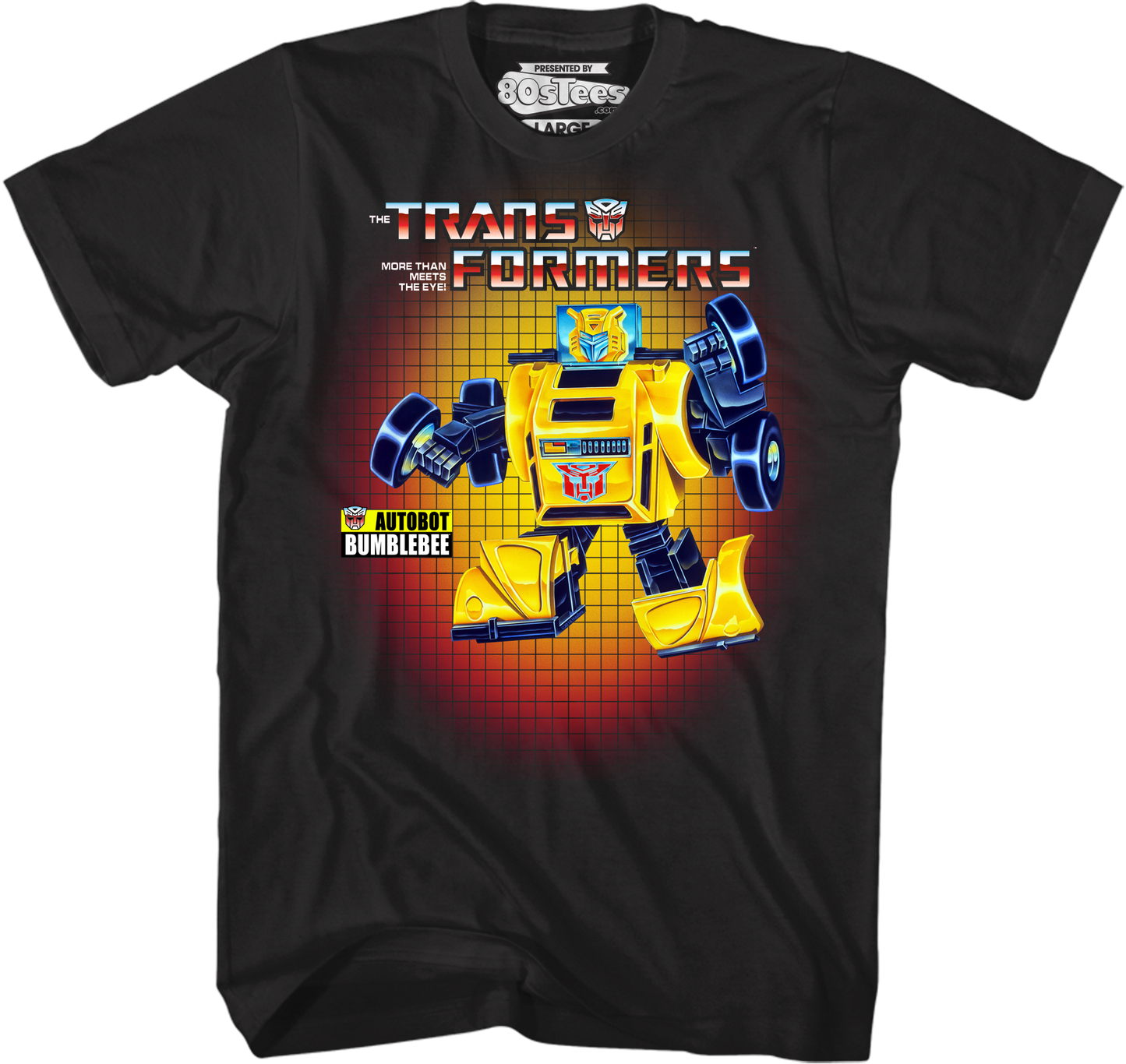 Box Art Bumblebee Transformers T-Shirt