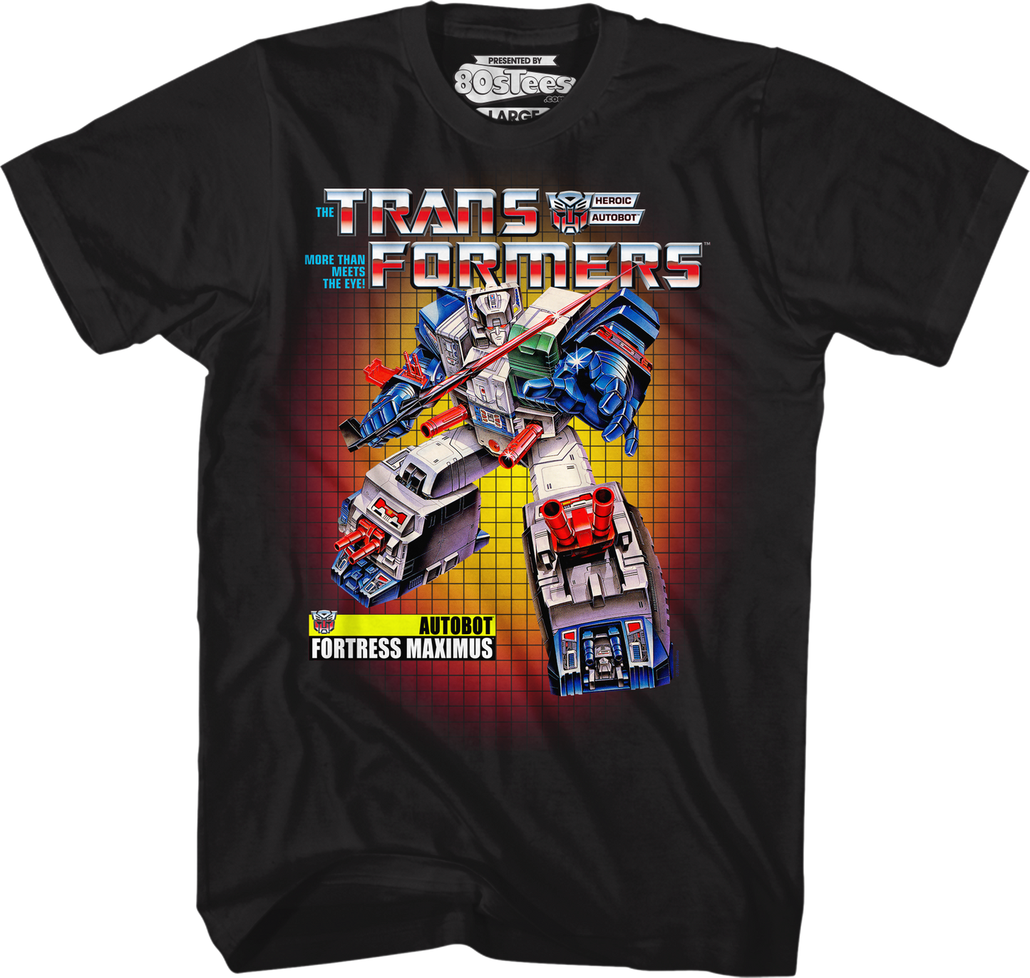 Box Art Fortress Maximus Transformers T-Shirt