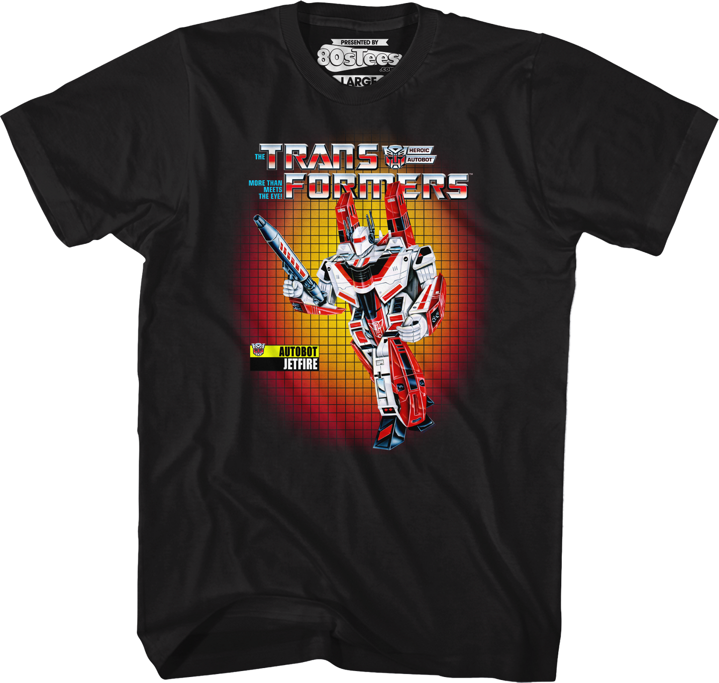 Box Art Jetfire Transformers T-Shirt