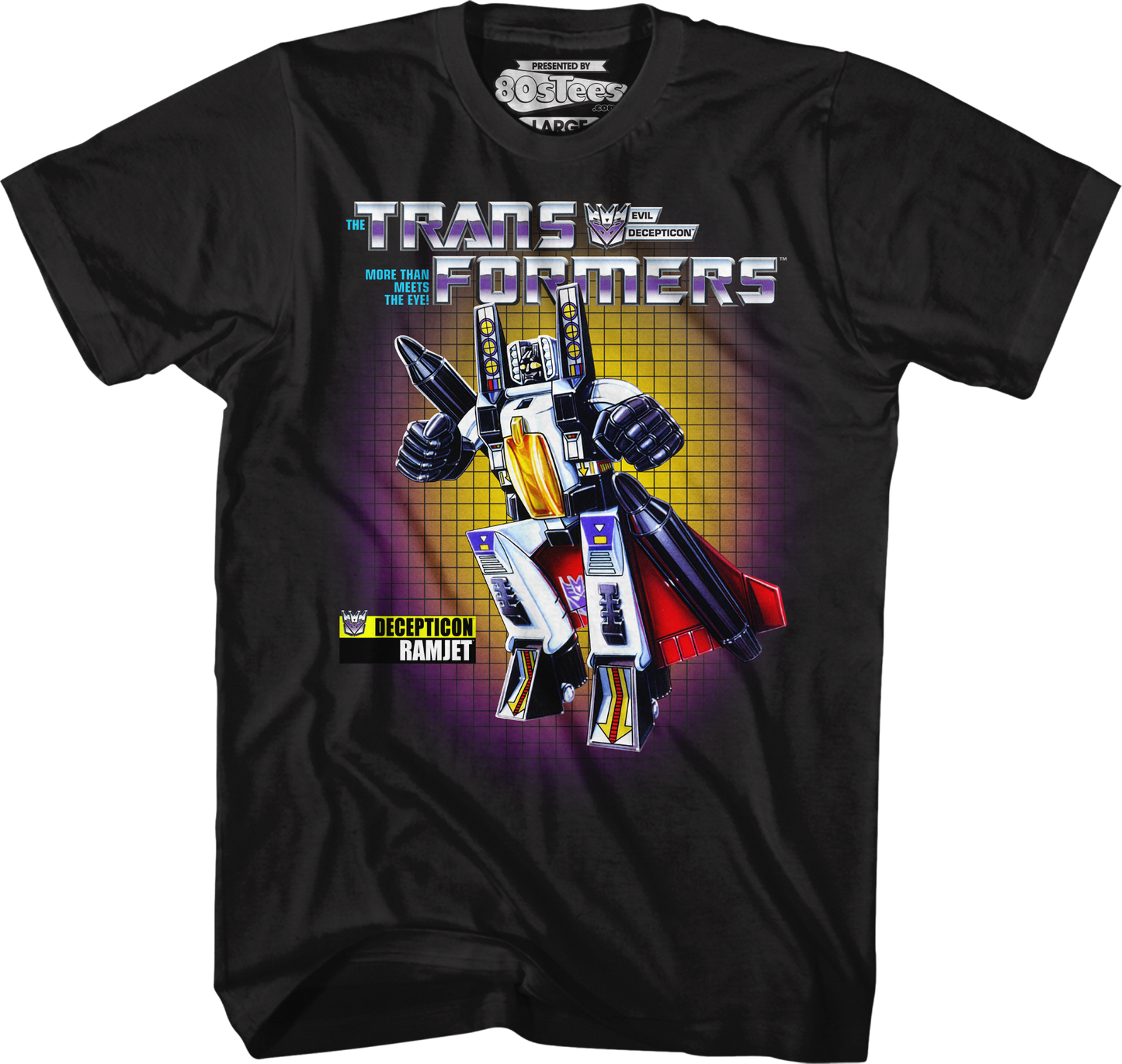 Box Art Ramjet Transformers T-Shirt