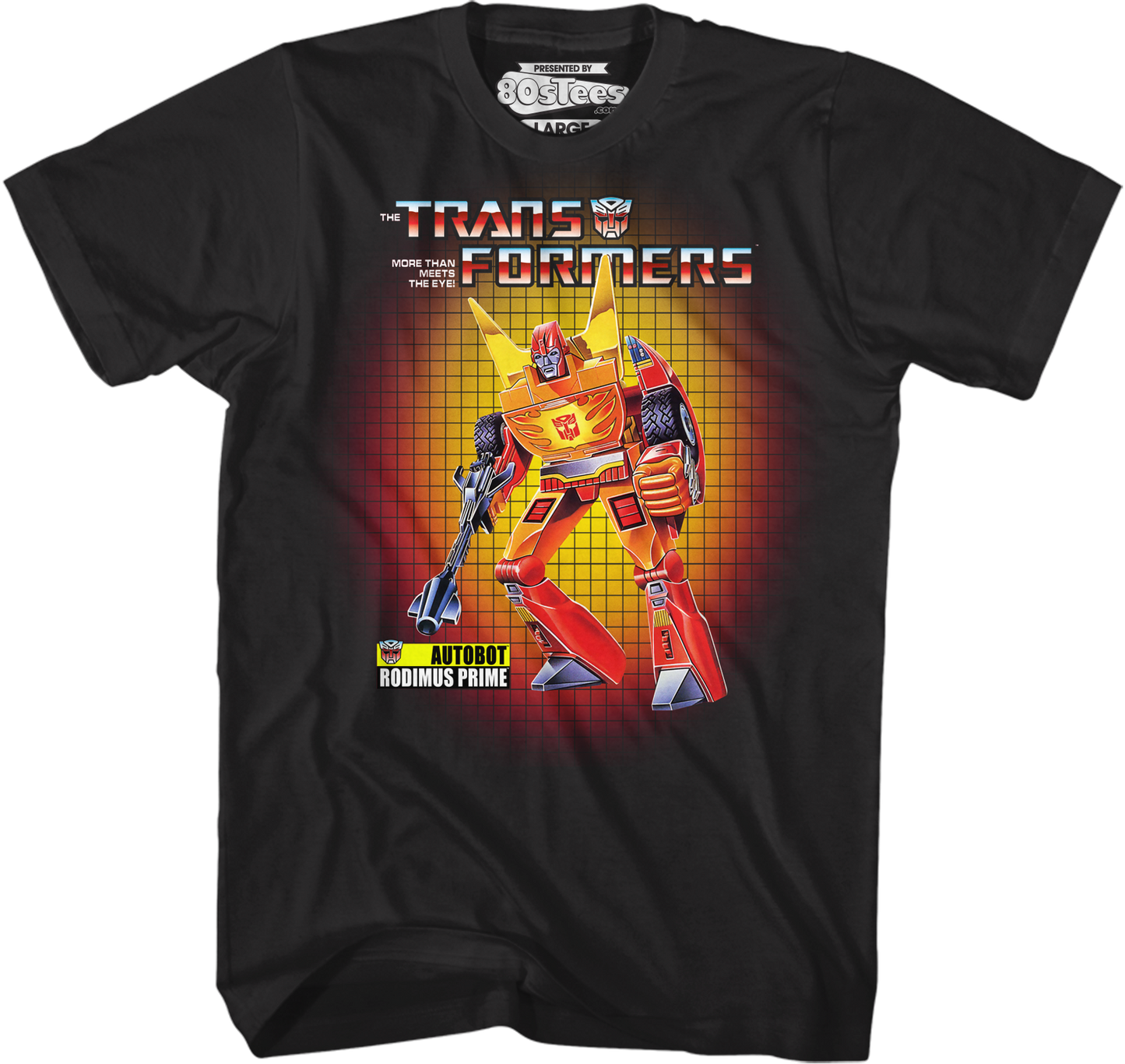 Box Art Rodimus Prime Transformers T-Shirt