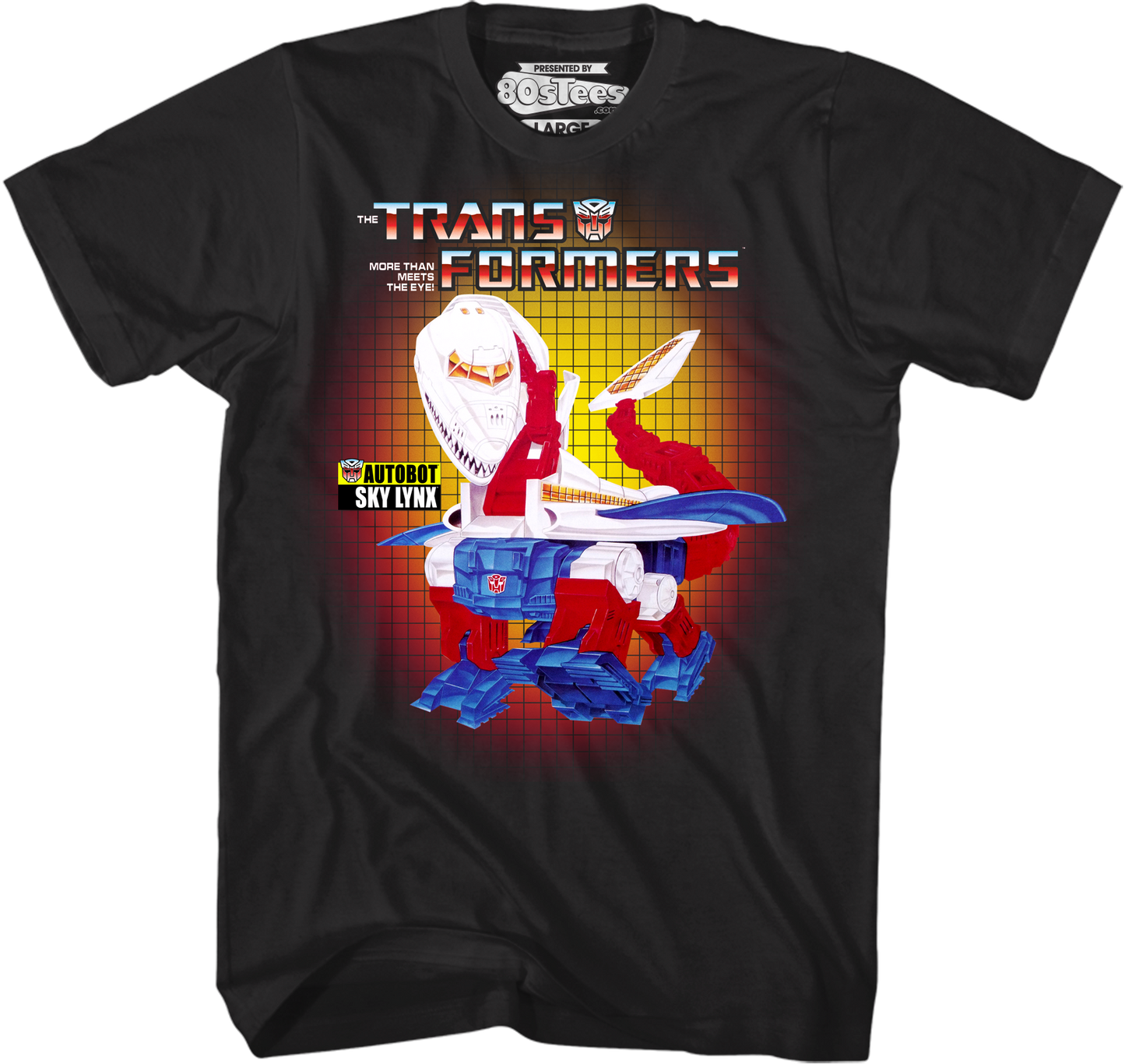 Box Art Sky Lynx Transformers T-Shirt