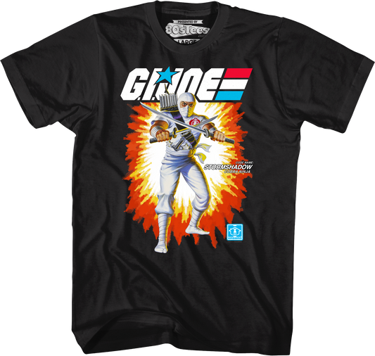 Box Art Storm Shadow GI Joe T-Shirt
