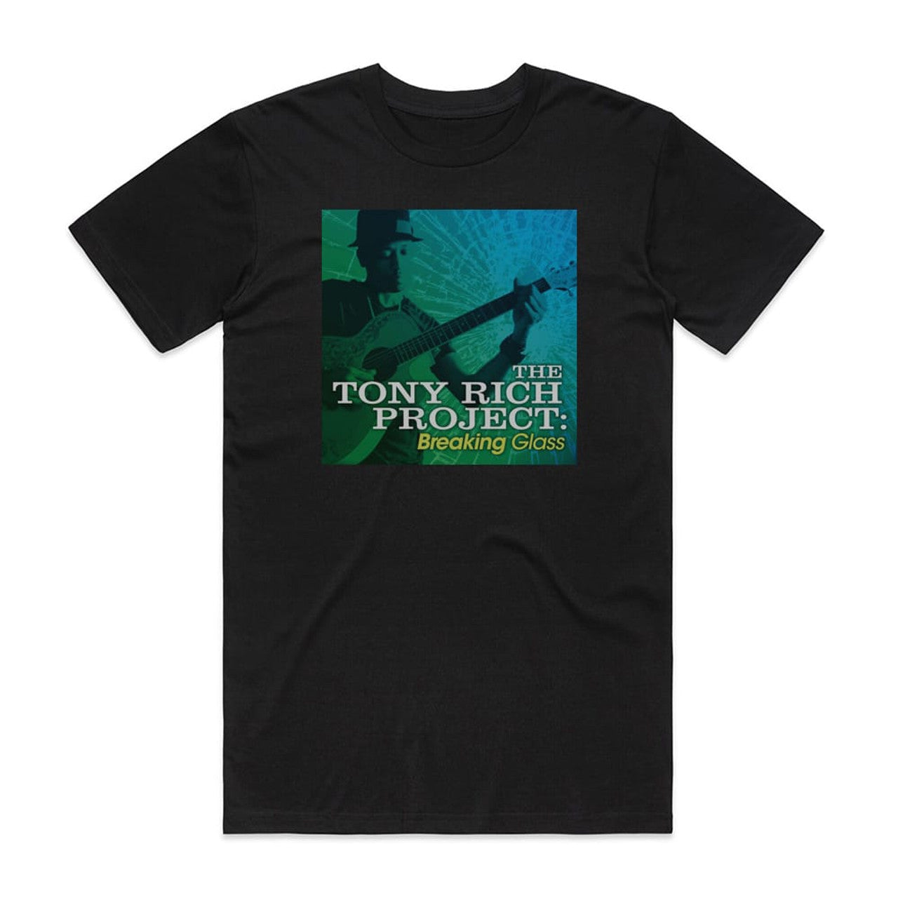 The Tony Rich Project Breaking Glass T-Shirt Black