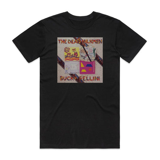 The Dead Milkmen Bucky Fellini T-Shirt Black