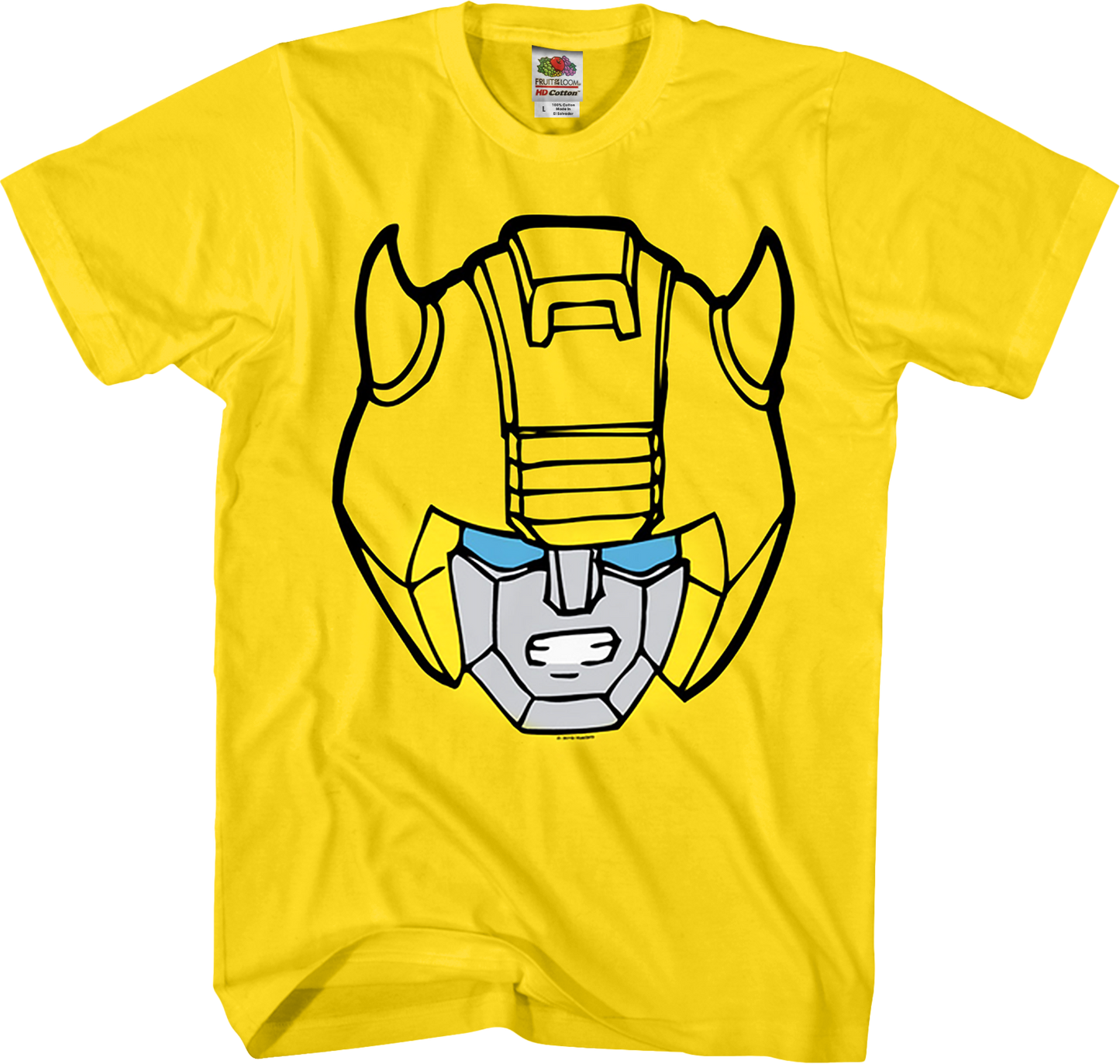Bumblebee Head Shot Transformers T-Shirt