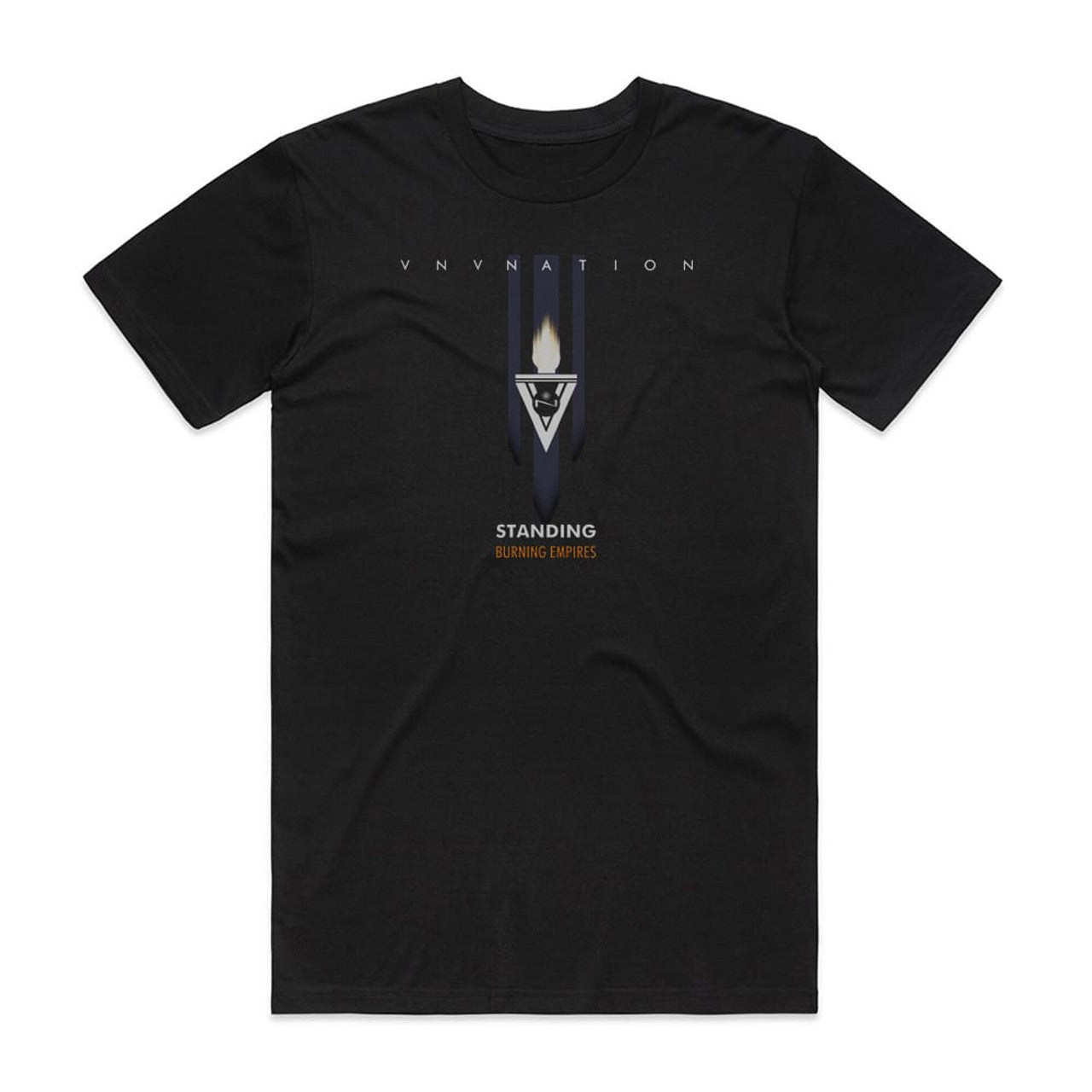 VNV Nation Burning Empires T-Shirt Black