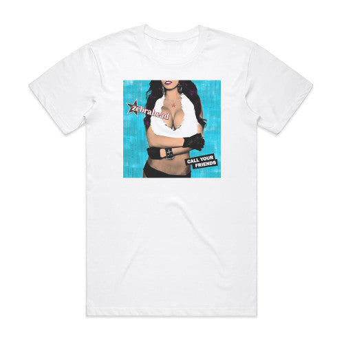 Zebrahead Call Your Friends 1 Album Cover T-Shirt White