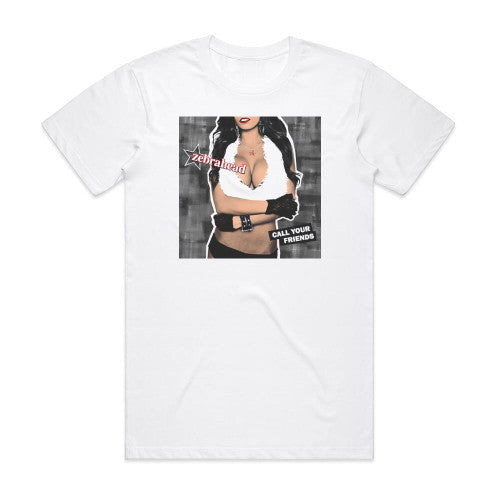 Zebrahead Call Your Friends 3 Album Cover T-Shirt White