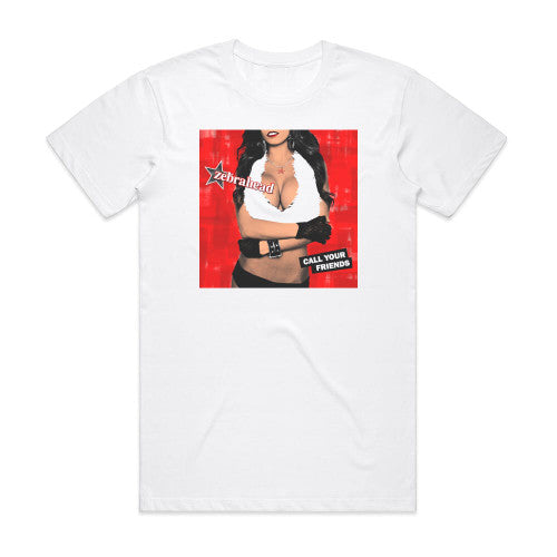 Zebrahead Call Your Friends 5 Album Cover T-Shirt White