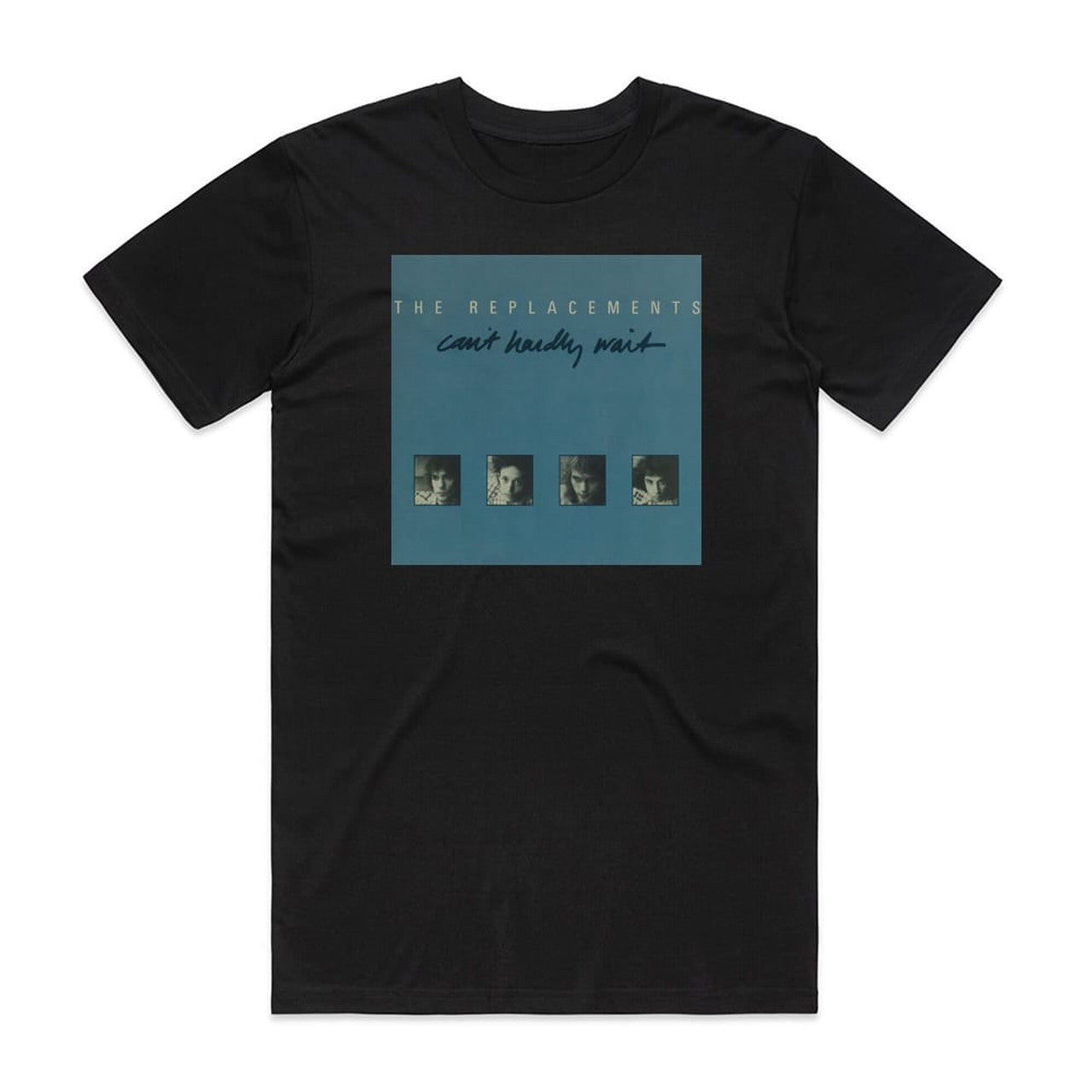 The Replacements Cant Hardly Wait T-Shirt Black